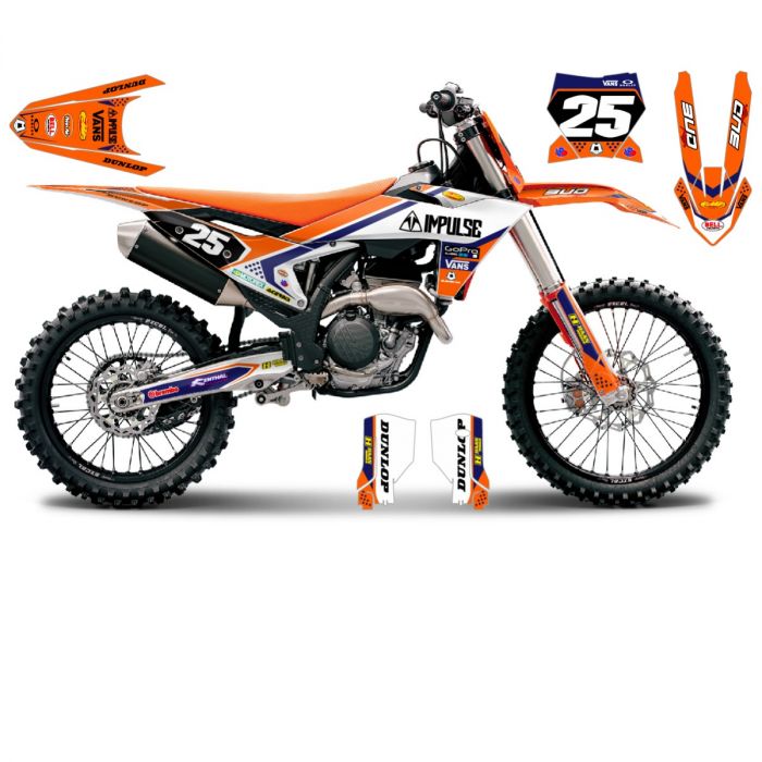 Custom mx graphics kit KTM  SXF  DUAL