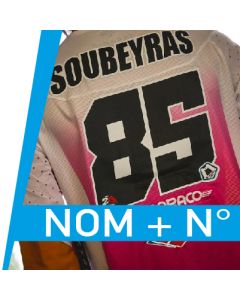 Marquage Nom + numéro