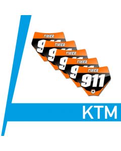 Stickers mini-plate KTM