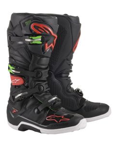 Boots ALPINESTARS TECH 7 Black Green Red