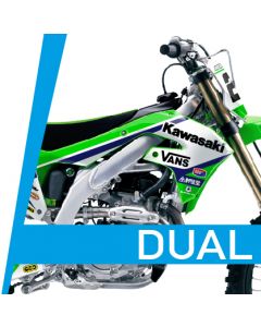 Graphics kit KAWASAKI 450 KXF 2022 DUAL