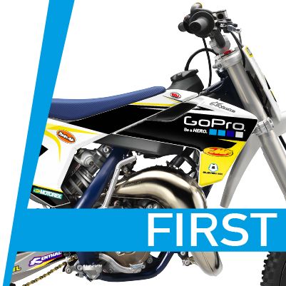 Grafiche mx personalizzati HUSQVARNA 65 TC 2019 2020 2021 2022 FIRST